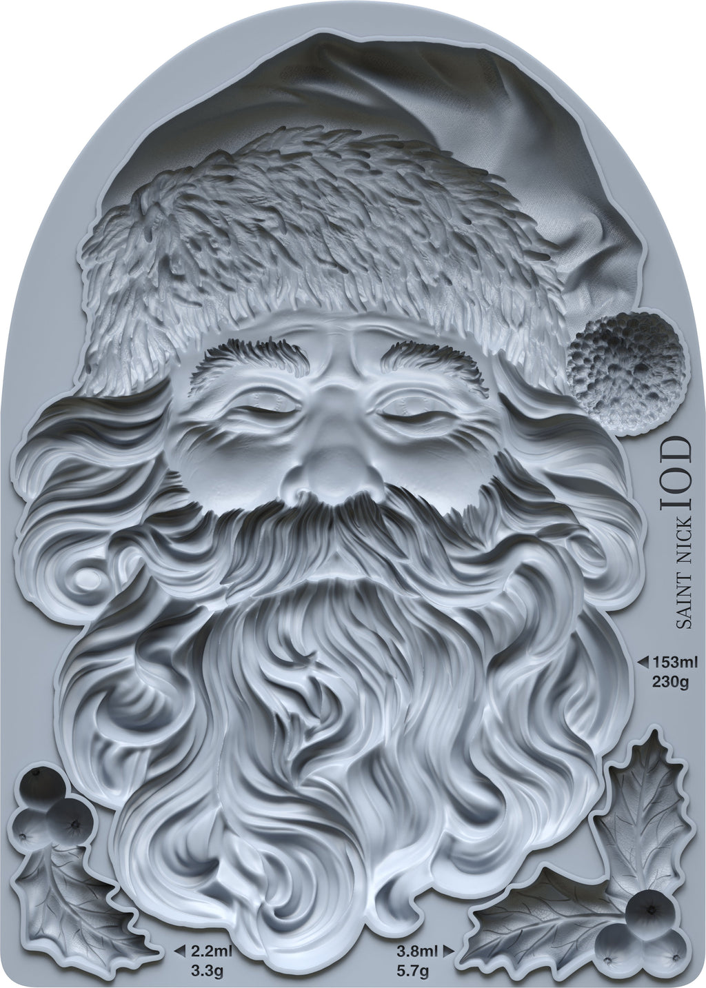 Saint Nick 5x7 IOD Decor Mould™ Limited Design *