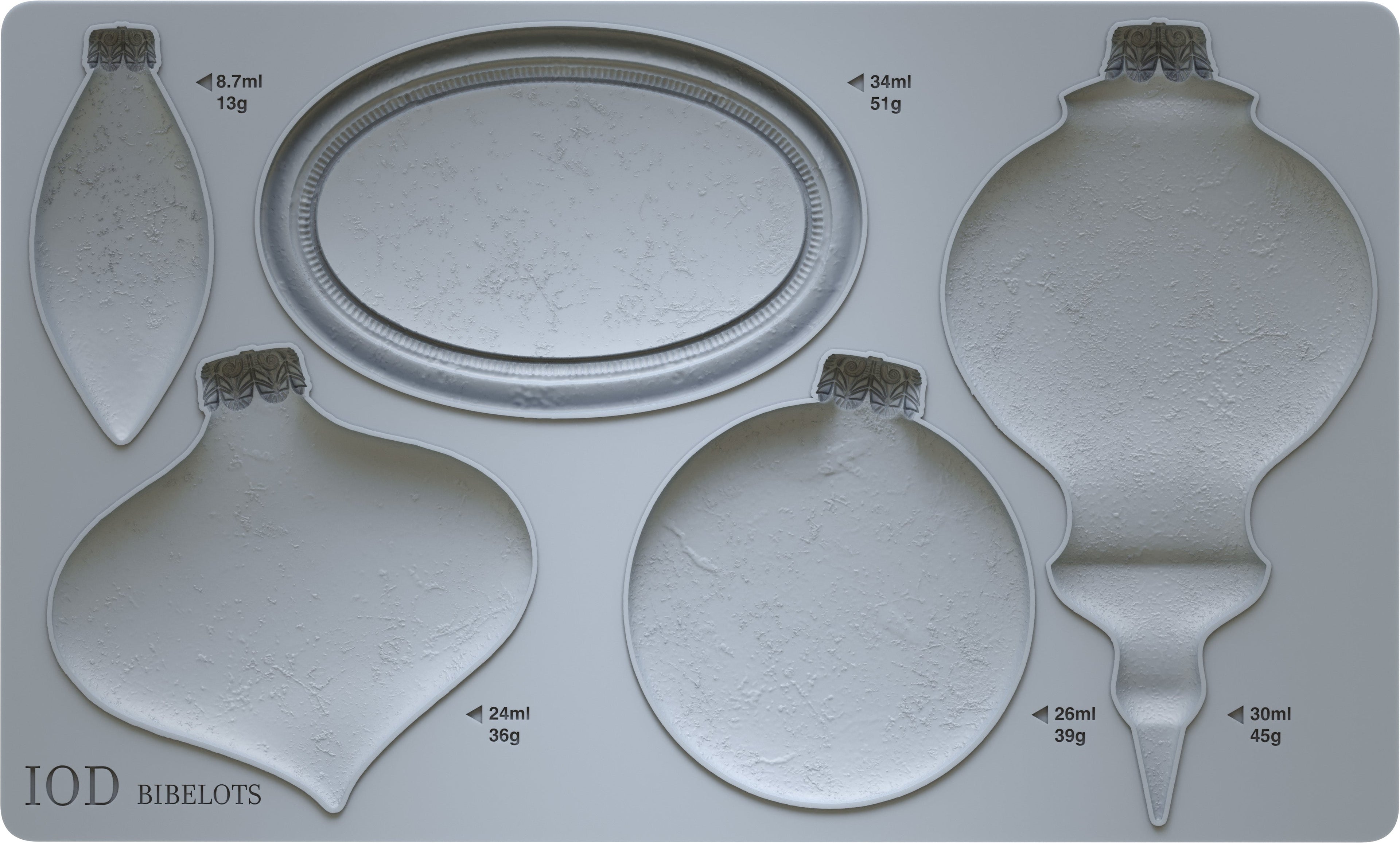 Bibelots 6×10 Decor Moulds™ Limited Design *