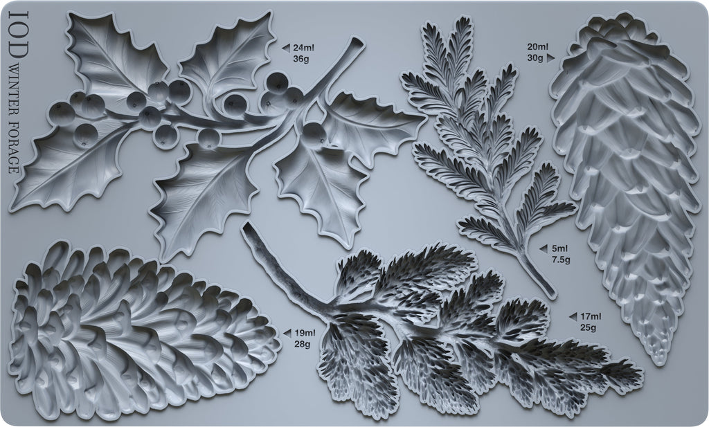 Winter Forage  6×10 Decor Moulds™ Limited Design *