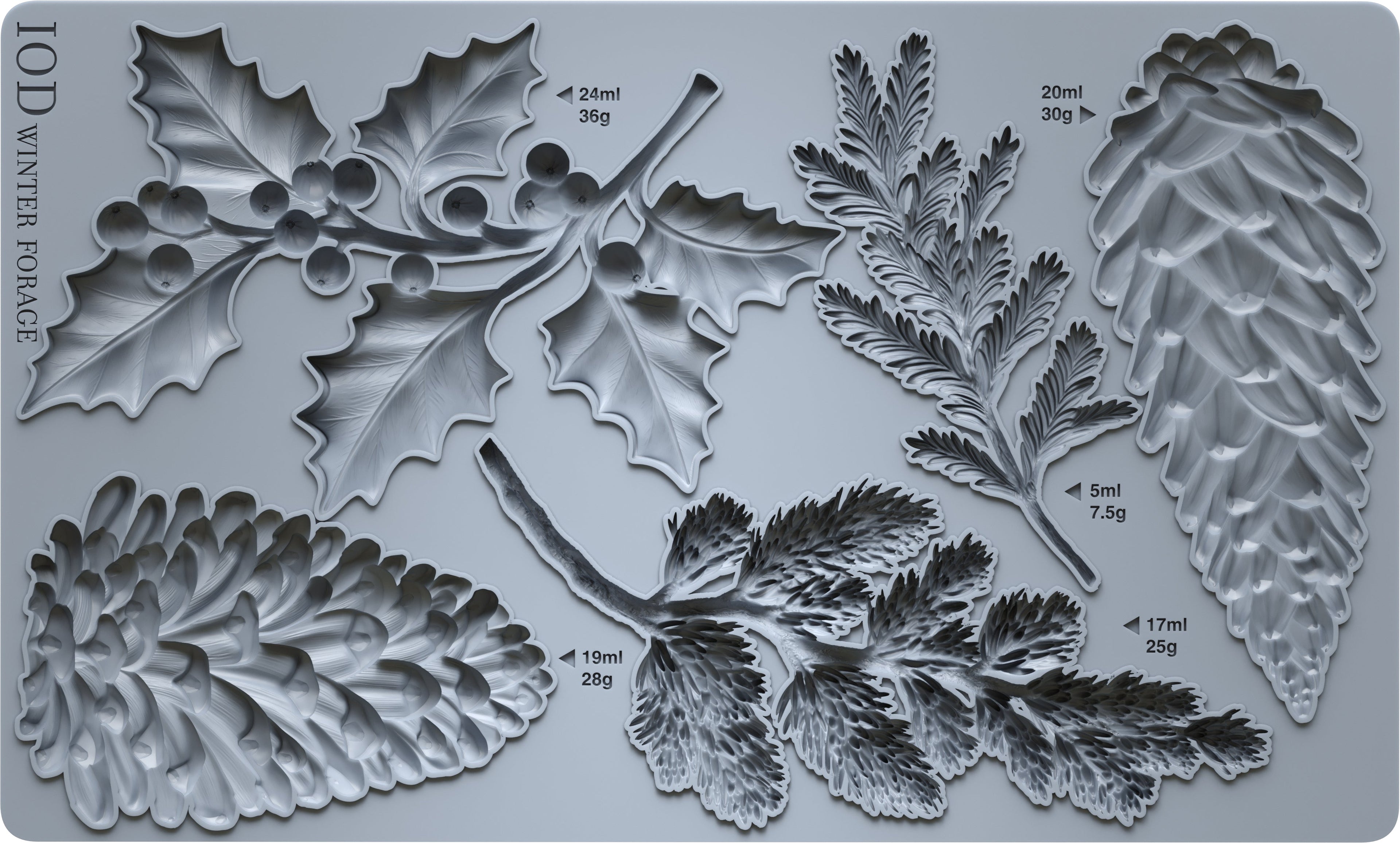 Winter Forage  6×10 Decor Moulds™ Limited Design *